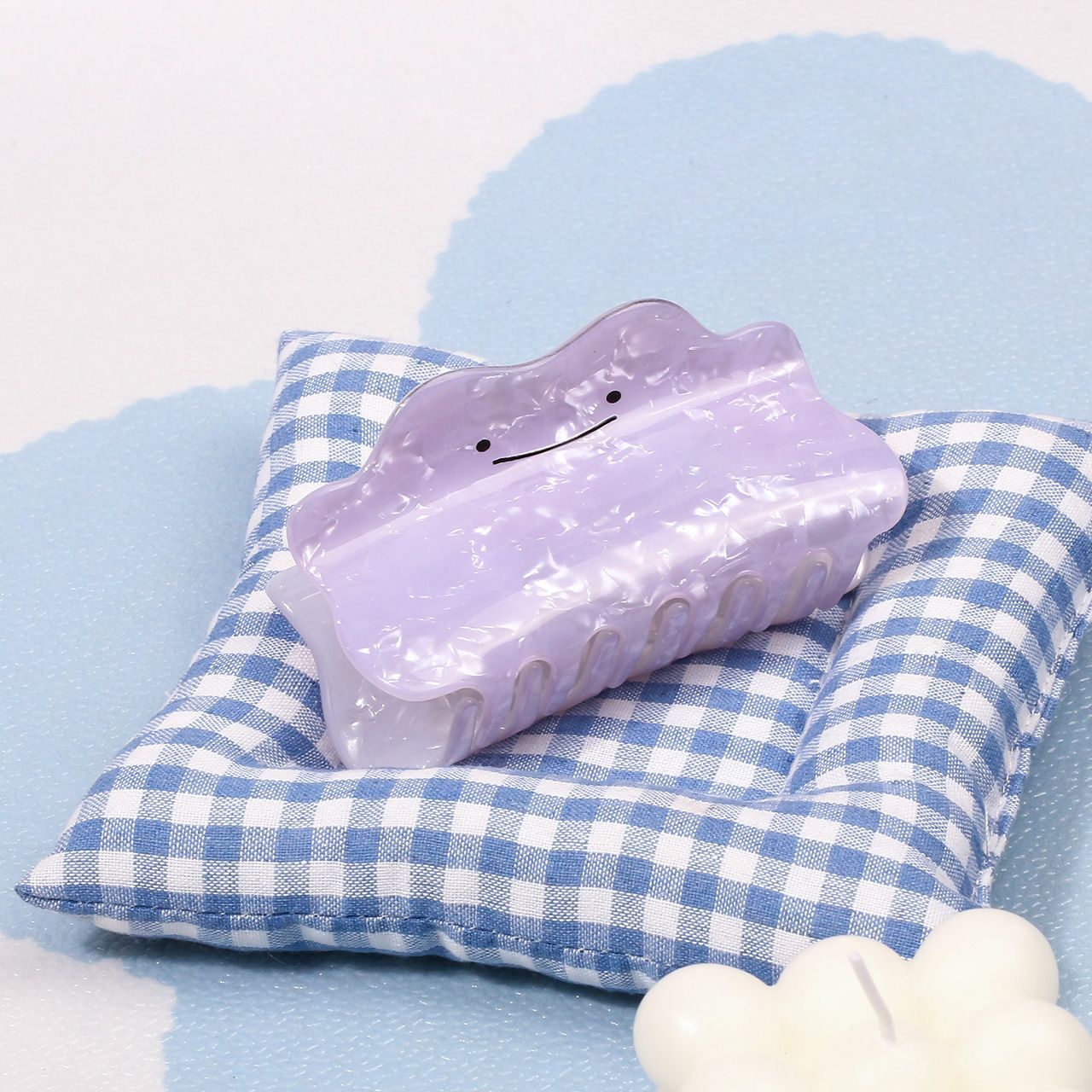 Women'S Accessories List - Pokémon Ditto Hair Clip Purple Cute