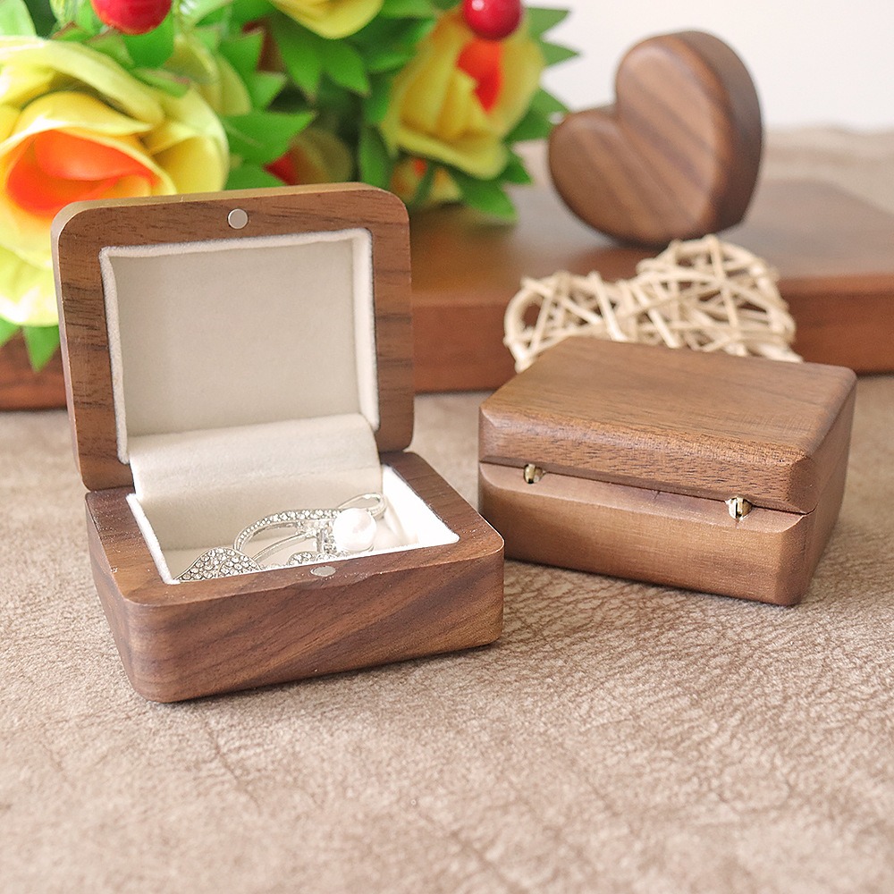 Women'S Accessories Flannels - Woman Jewelry Portable Packaging Box Flip