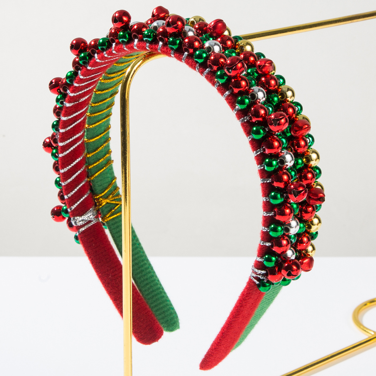 Women'S Accessories Flannels - New red and green Christmas headband