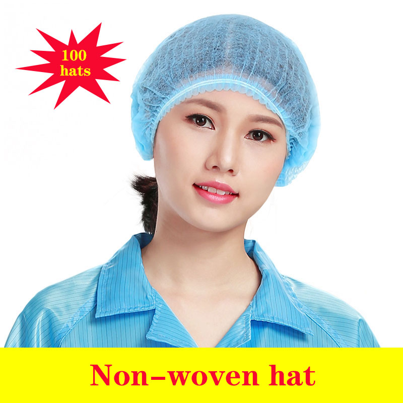 Women Kitchen Accessories - Disposable food caps Non-woven fabric Dust