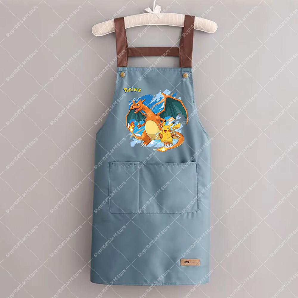 Women Kitchen Accessories - Women Men Fashion Printed Apron Cartoon
