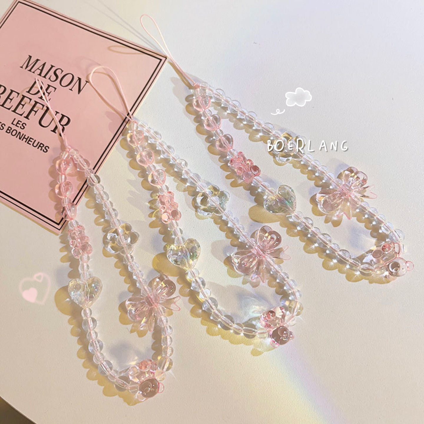 Women Accessories Chain - Cellphone Lanyard Keychain Woman Girl Korean