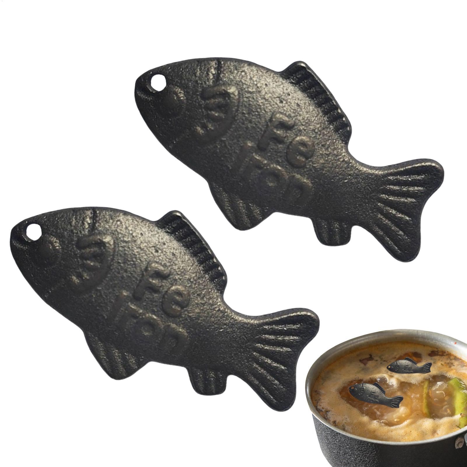 Women Kitchen Accessories - Reusable Iron Fish 2 Pack A