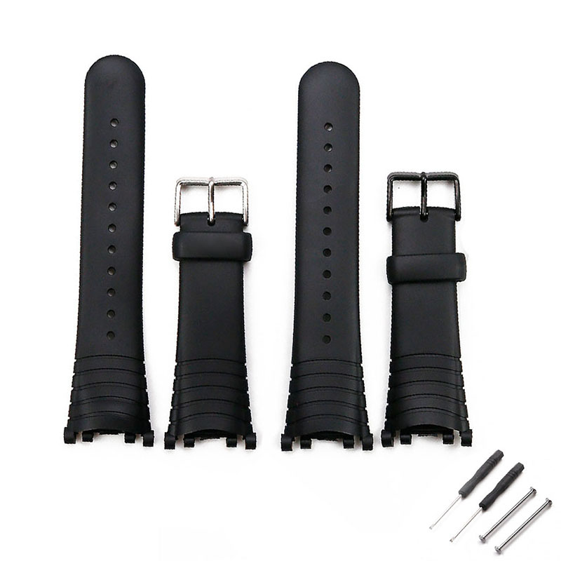 Women Accessories Vector - Men's rubber watch strap accessories compatible
