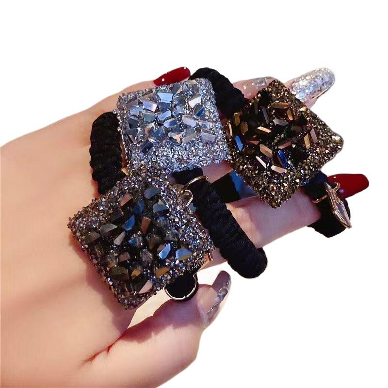 Women'S Accessories New Look - New Women's Rhinestone Elastic Hair Bands