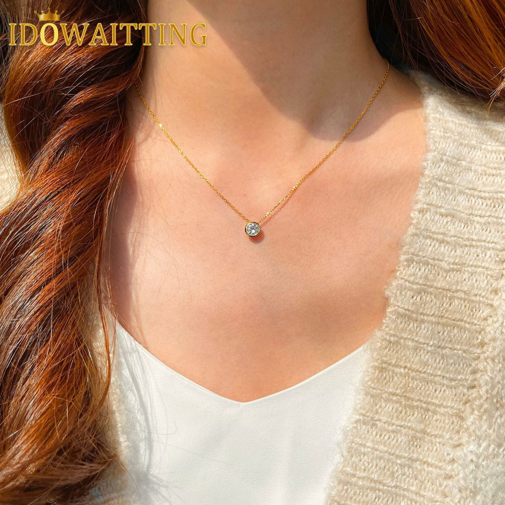Charm Necklace Dainty - 100% 925 Sterling Silver Forever Lovely