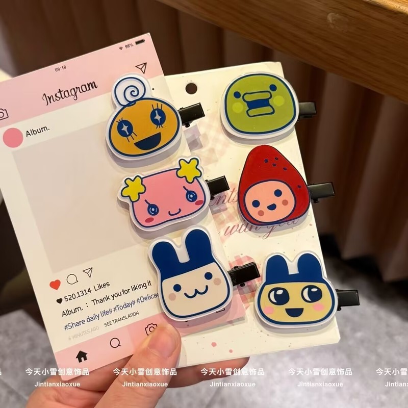 Tamagotchi Series Hairpin Cart - огляд і ціна Women'S Accessories List