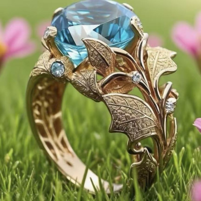 New Gold Plated Women Ring, Al - огляд і ціна Women Accessories Temu