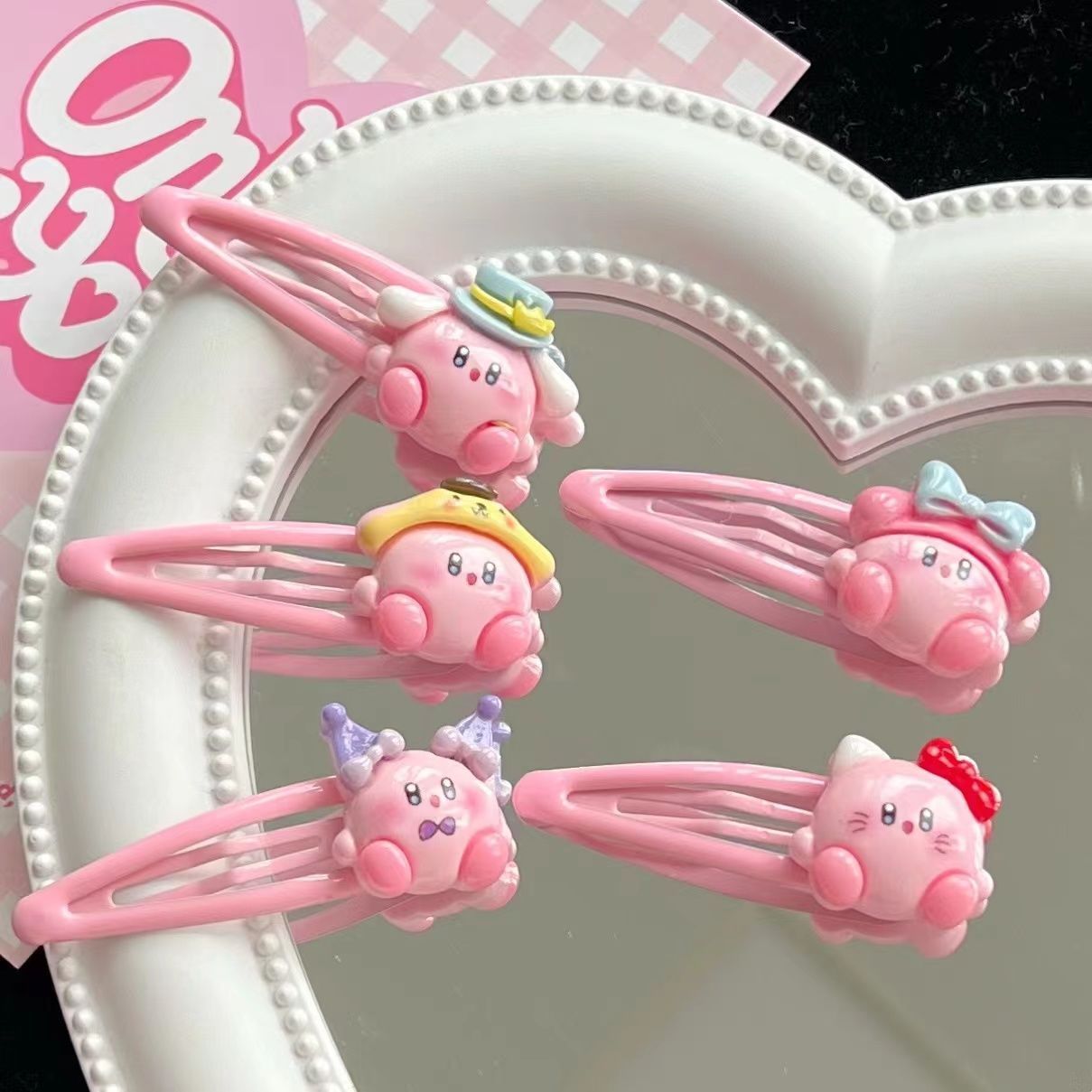 1~10pcs Cute Kirby BB Hair Cli - огляд і ціна Women'S Accessories List