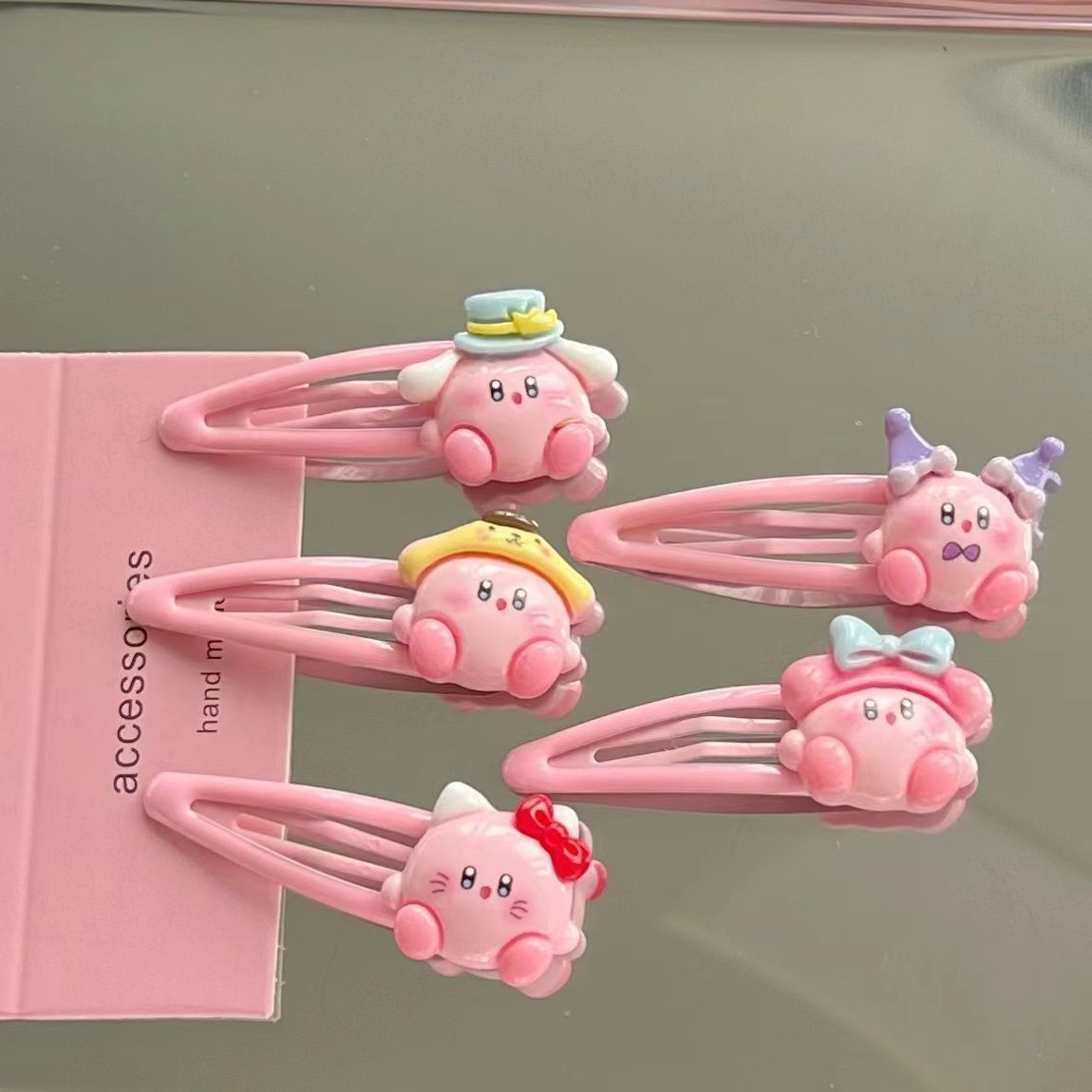 1~10pcs Cute Kirby BB Hair Cli - огляд і ціна Women'S Accessories List