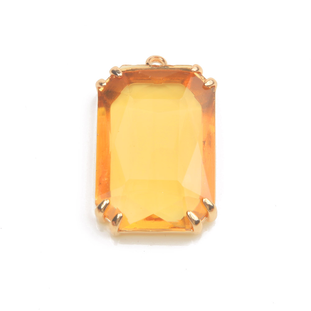 4PCS Dainty rectangle Faceted  - огляд і ціна Charm Necklace Dainty