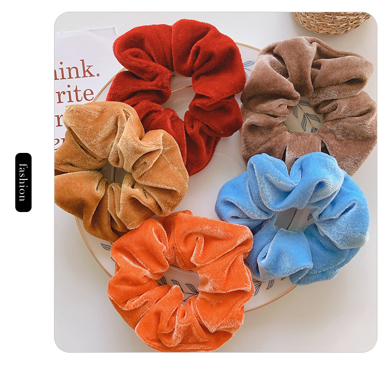 2021 Autumn  winter New Sweet  - огляд і ціна Hair Tie Velvet