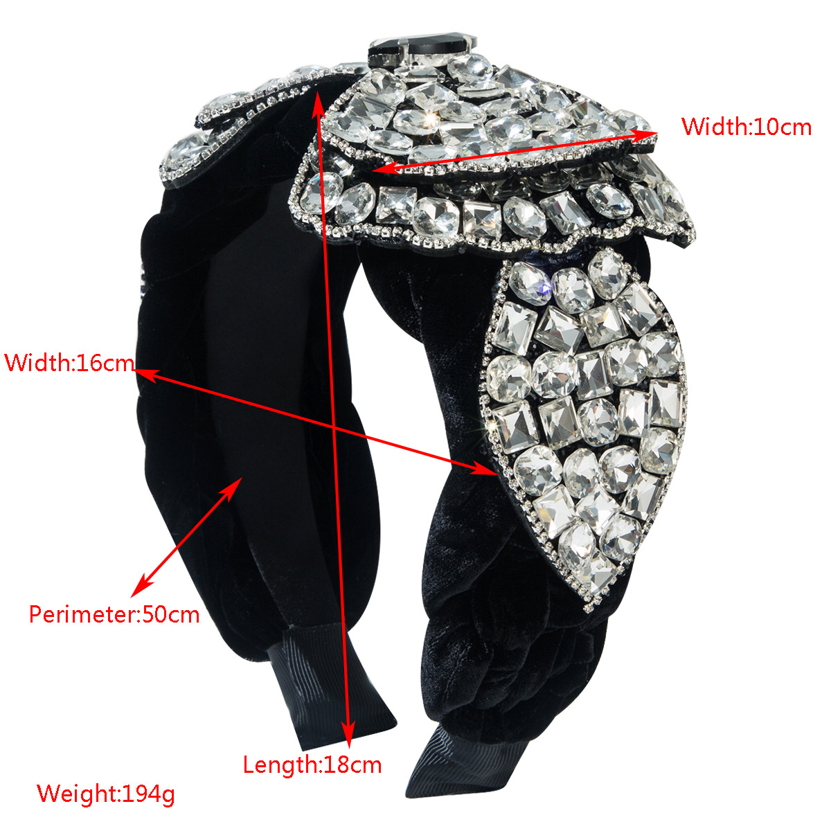 New baroque flannel woven head - огляд і ціна Women'S Accessories Flannels