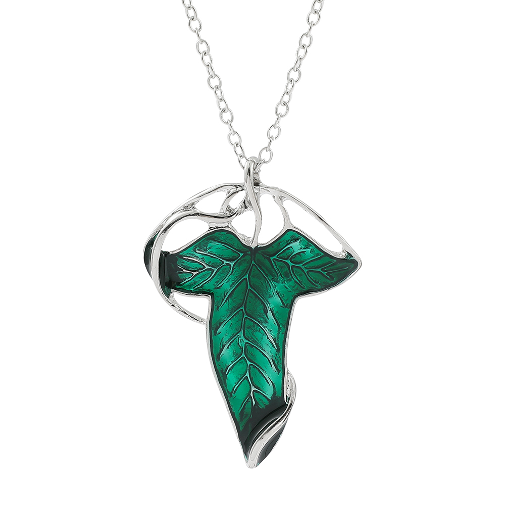 Vintage Green Leaf Pendant Nec - огляд і ціна Women Accessories Chain