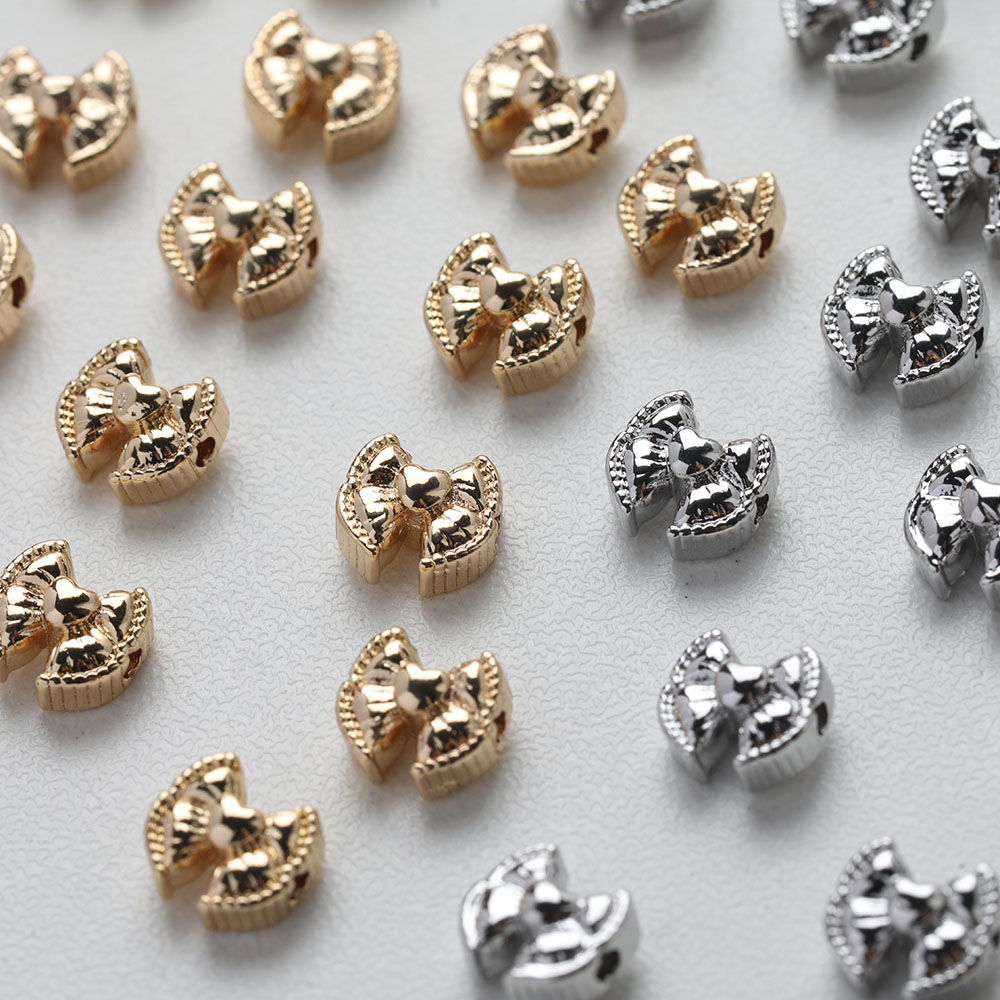 10PCS Dainty Bow Shape Septal  - огляд і ціна Charm Necklace Dainty