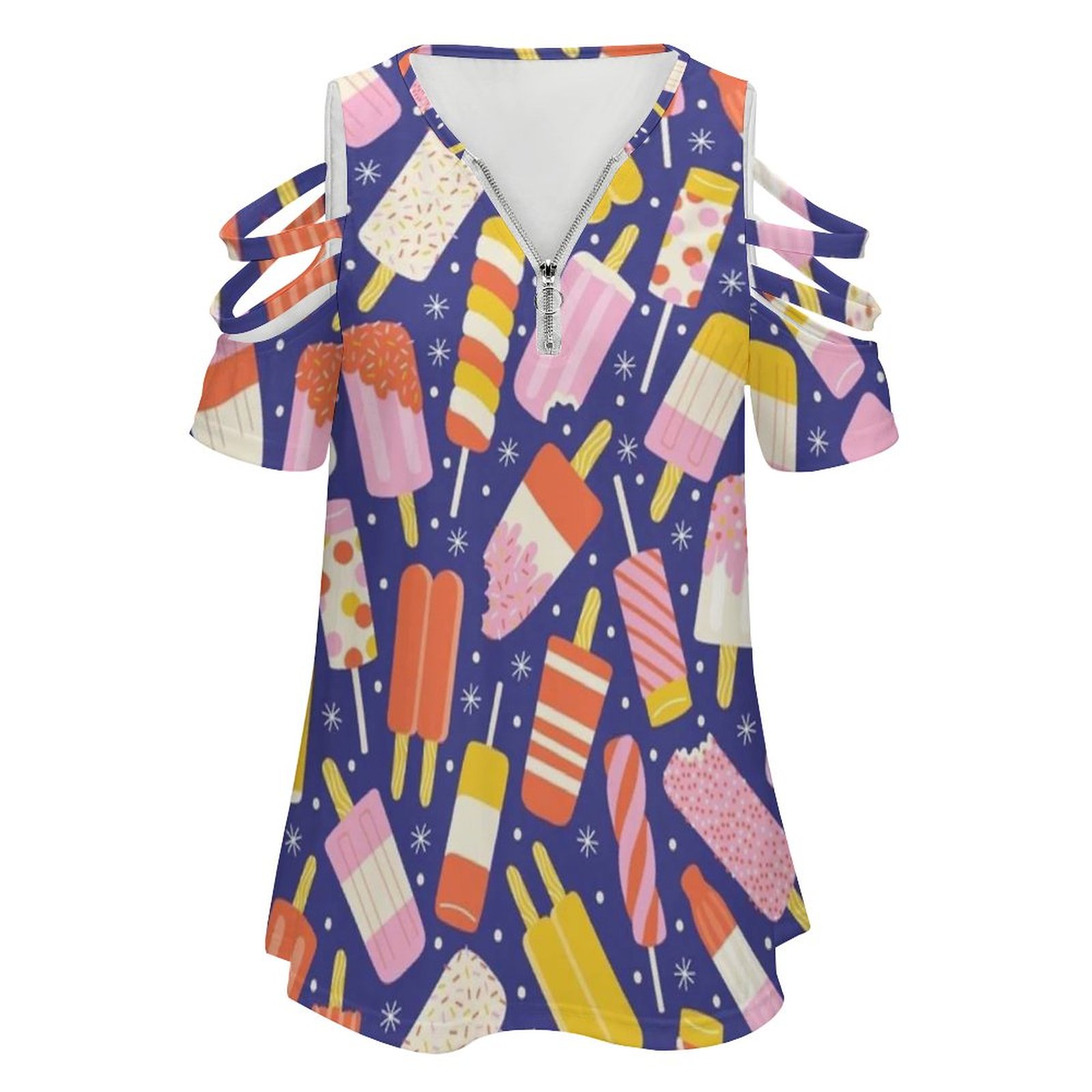 Popsicles New Fashion Zip Off  - огляд і ціна Women Accessories Vector