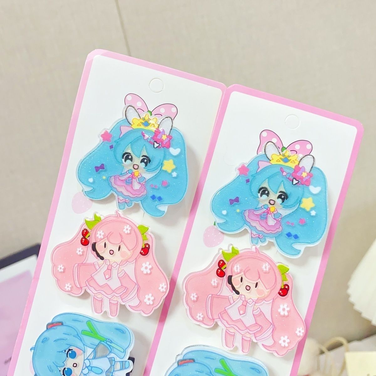 Hatsune Miku cartoon hair clip - огляд і ціна Women'S Accessories List