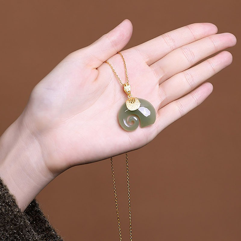 Boutique Natural Stone Hetian  - огляд і ціна Charm Necklace Dainty