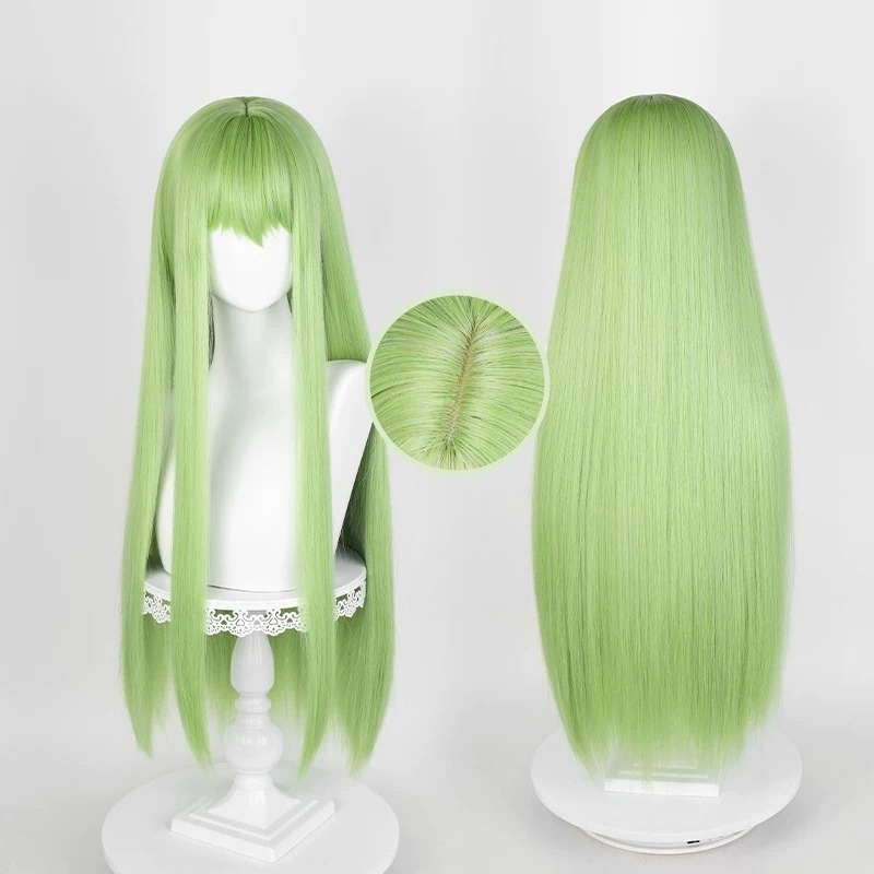 Anime CC Cosplay Green Wig Lon - огляд і ціна Women'S Accessories List