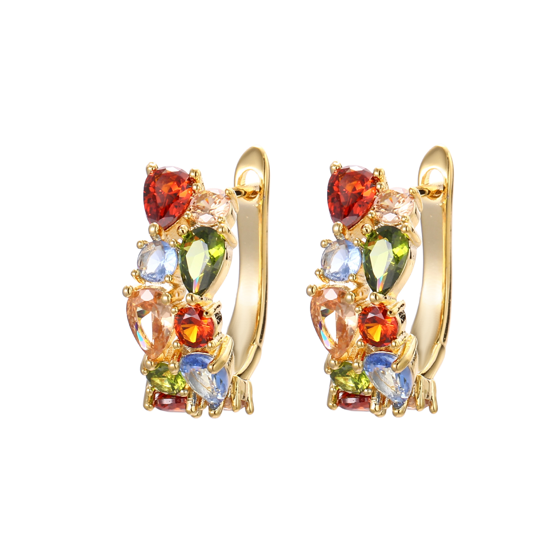 Zircon U-shaped earrings for w - огляд і ціна Women'S Accessories New Look
