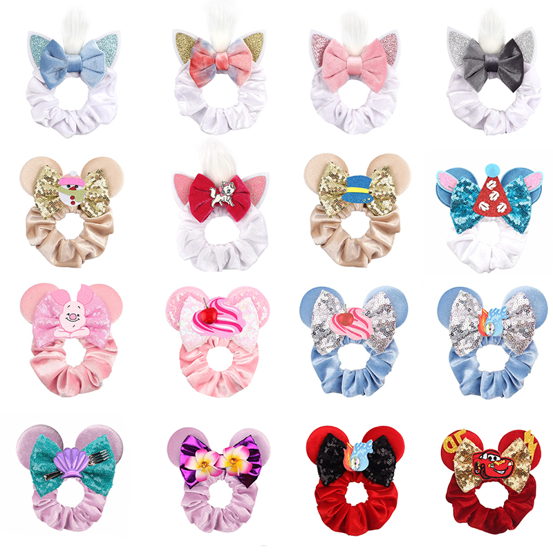 New Mouse Ears Velvet Scrunchi - огляд і ціна Hair Tie Velvet