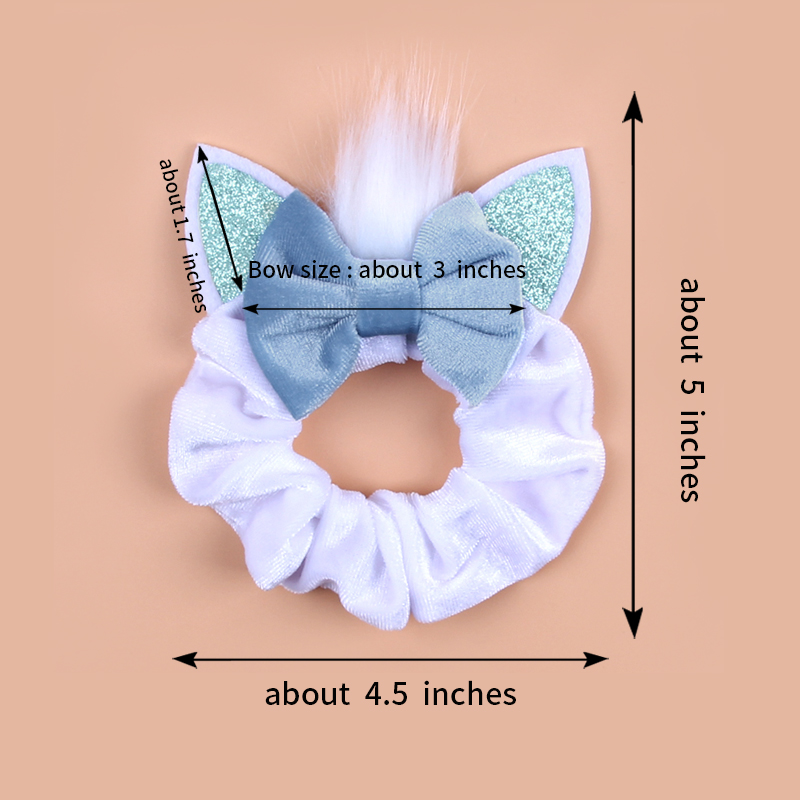 New Mouse Ears Velvet Scrunchi - огляд і ціна Hair Tie Velvet