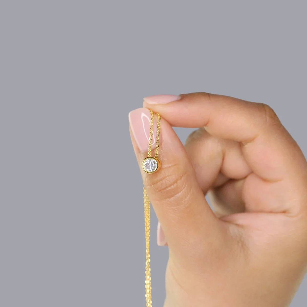100% 925 Sterling Silver Forev - огляд і ціна Charm Necklace Dainty