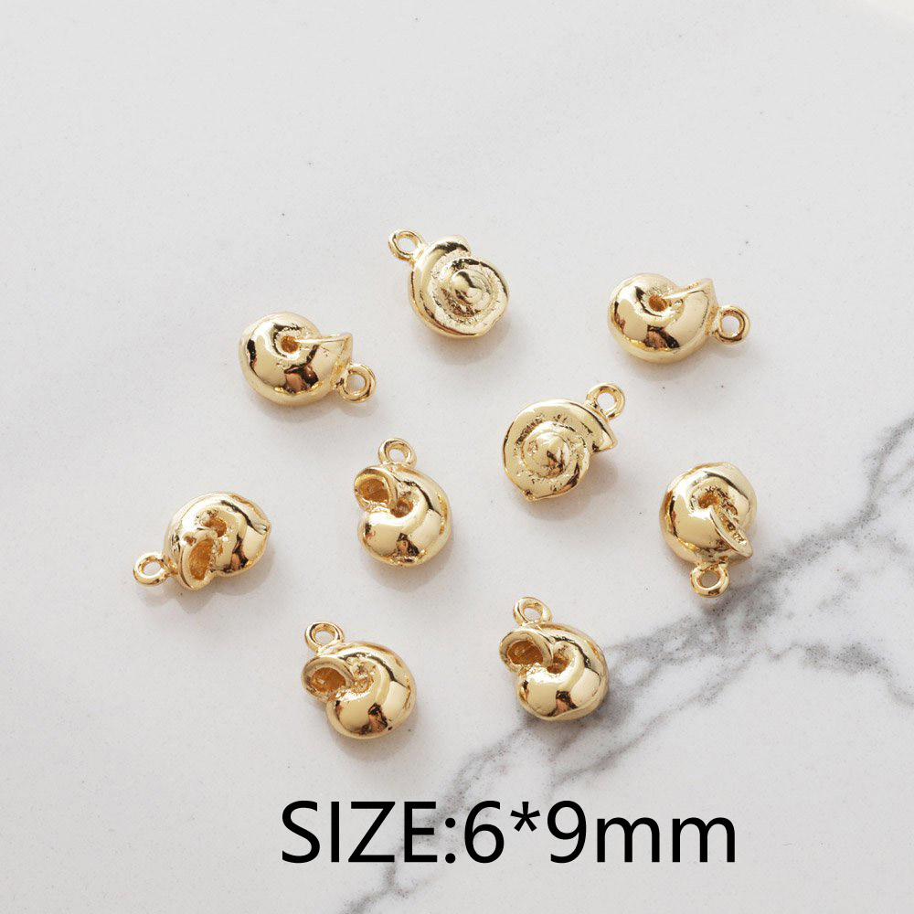 6PCS Dainty Small Conch Shell- - огляд і ціна Charm Necklace Dainty